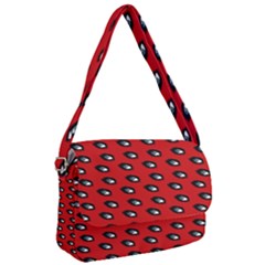 Eyes Red Courier Bag