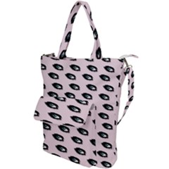 Eyes Pink Shoulder Tote Bag