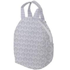 Damask Grey Travel Backpacks