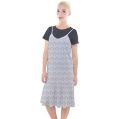 Damask Grey Camis Fishtail Dress