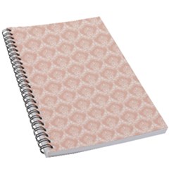 Damask Peach 5 5  X 8 5  Notebook