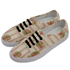 Lotus Flower Waterlily Wallpaper Men s Classic Low Top Sneakers by Mariart