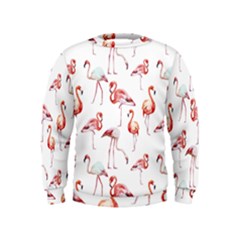 Pink flamingos Kids  Sweatshirt