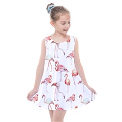 Pink flamingos Kids  Summer Dress