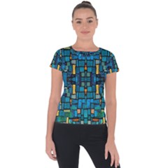 Ml 103 1 Short Sleeve Sports Top  by ArtworkByPatrick