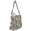 Romantic Beige Flowers Crossbody Backpack View2