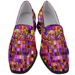 Ml 108 Women s Chunky Heel Loafers by ArtworkByPatrick