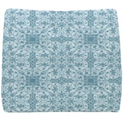 Ornamental Blue Seat Cushion by snowwhitegirl