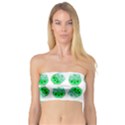 Kawaii Lime Jam Jar Pattern Bandeau Top View1