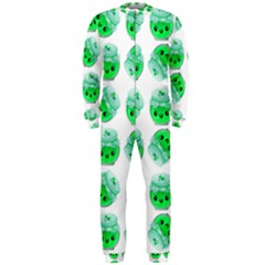 Kawaii Lime Jam Jar Pattern Onepiece Jumpsuit (men)  by snowwhitegirl