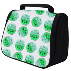 Kawaii Lime Jam Jar Pattern Full Print Travel Pouch (big) by snowwhitegirl