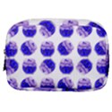 Kawaii Blueberry Jam Jar Pattern Make Up Pouch (Small) View1