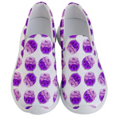 Kawaii Grape Jam Jar Pattern Men s Lightweight Slip Ons by snowwhitegirl