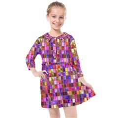 Ml 108 Kids  Quarter Sleeve Shirt Dress by ArtworkByPatrick