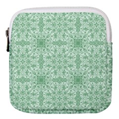 Ornamental Green Mini Square Pouch by snowwhitegirl