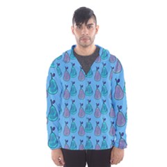 Pears Aqua Hooded Windbreaker (men) by snowwhitegirl