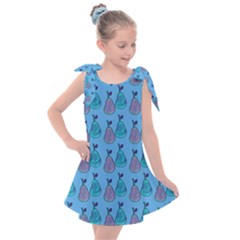 Pears Aqua Kids  Tie Up Tunic Dress by snowwhitegirl