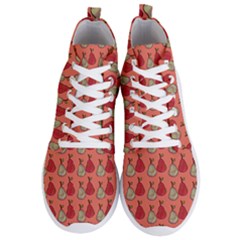 Pears Red Men s Lightweight High Top Sneakers by snowwhitegirl