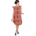 Pears Red Tie Up Tunic Dress View2