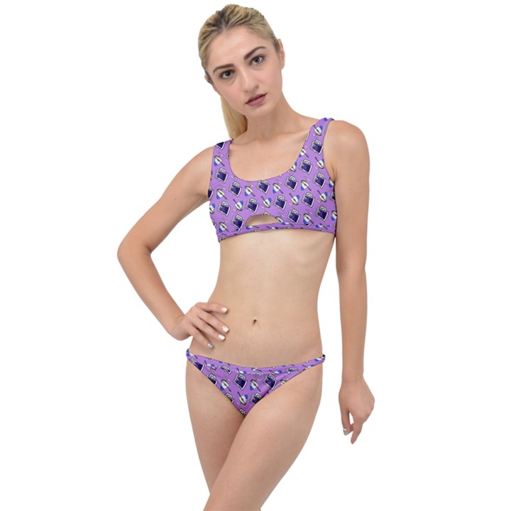 Kawaii Grape Rootbeer The Little Details Bikini Set