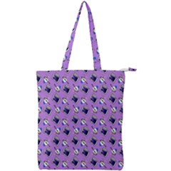 Kawaii Grape Rootbeer Double Zip Up Tote Bag by snowwhitegirl