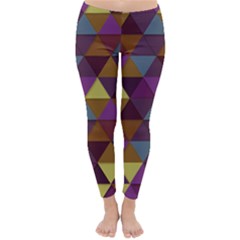 Fall Geometric Pattern Classic Winter Leggings by snowwhitegirl