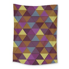 Fall Geometric Pattern Medium Tapestry by snowwhitegirl