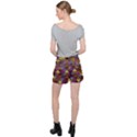 Fall Geometric Pattern Stretch Ripstop Shorts View2