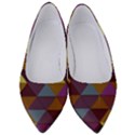 Fall Geometric Pattern Women s Low Heels View1