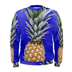 Pineapple Blue Men s Sweatshirt by snowwhitegirl