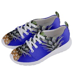 Pineapple Blue Women s Lightweight Sports Shoes by snowwhitegirl