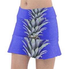 Pineapple Blue Tennis Skirt