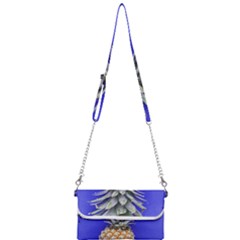 Pineapple Blue Mini Crossbody Handbag by snowwhitegirl