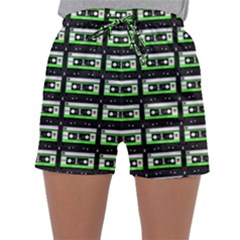 Green Cassette Sleepwear Shorts by snowwhitegirl