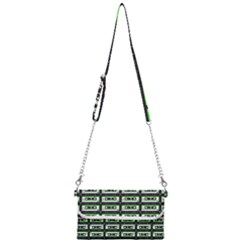 Green Cassette Mini Crossbody Handbag