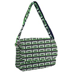 Green Cassette Courier Bag