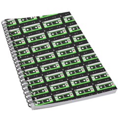 Green Cassette 5 5  X 8 5  Notebook