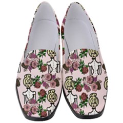 Victorian Girl Pink Women s Classic Loafer Heels