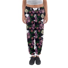 Victorian Girl Black Women s Jogger Sweatpants by snowwhitegirl