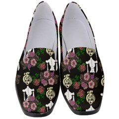 Victorian Girl Black Women s Classic Loafer Heels