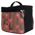 Zen Lotus Wood Wall Make Up Travel Bag (Small) View2