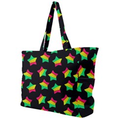 Ombre Glitter Pink Green Star Pat Simple Shoulder Bag by snowwhitegirl