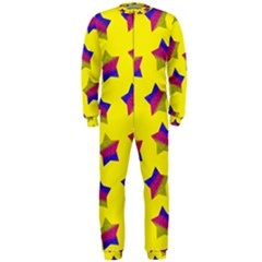 Ombre Glitter  Star Pattern Onepiece Jumpsuit (men)  by snowwhitegirl