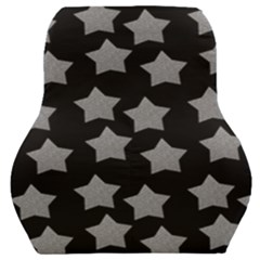 Silver Starr Black Car Seat Back Cushion  by snowwhitegirl