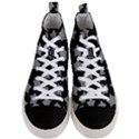 Silver Starr Black Men s Mid-Top Canvas Sneakers View1