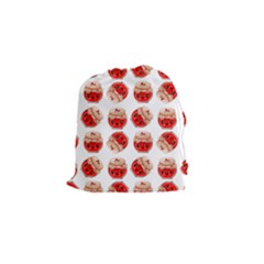 Kawaii Jam Jar Pattern Drawstring Pouch (small) by snowwhitegirl