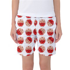 Kawaii Jam Jar Pattern Women s Basketball Shorts by snowwhitegirl