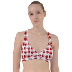 Kawaii Jam Jar Pattern Sweetheart Sports Bra by snowwhitegirl