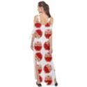 Kawaii Jam Jar Pattern Maxi Chiffon Cover Up Dress View2