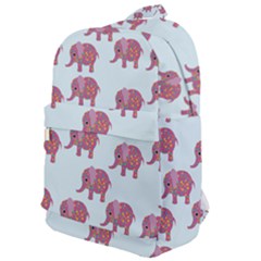 Pink Flower Elephant Classic Backpack by snowwhitegirl